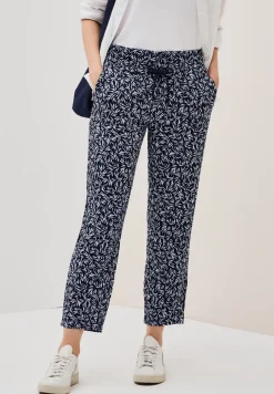 Gedessineerde Loose Fit broek