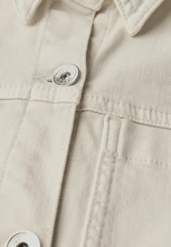 Gekleurde denim blousejurk