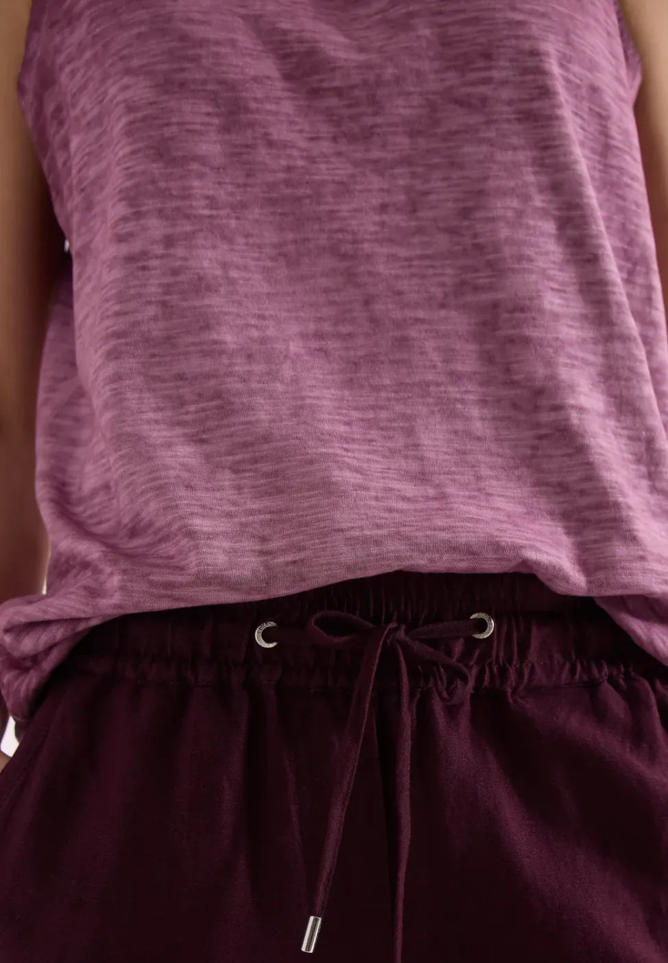 Gekleurde jersey top
