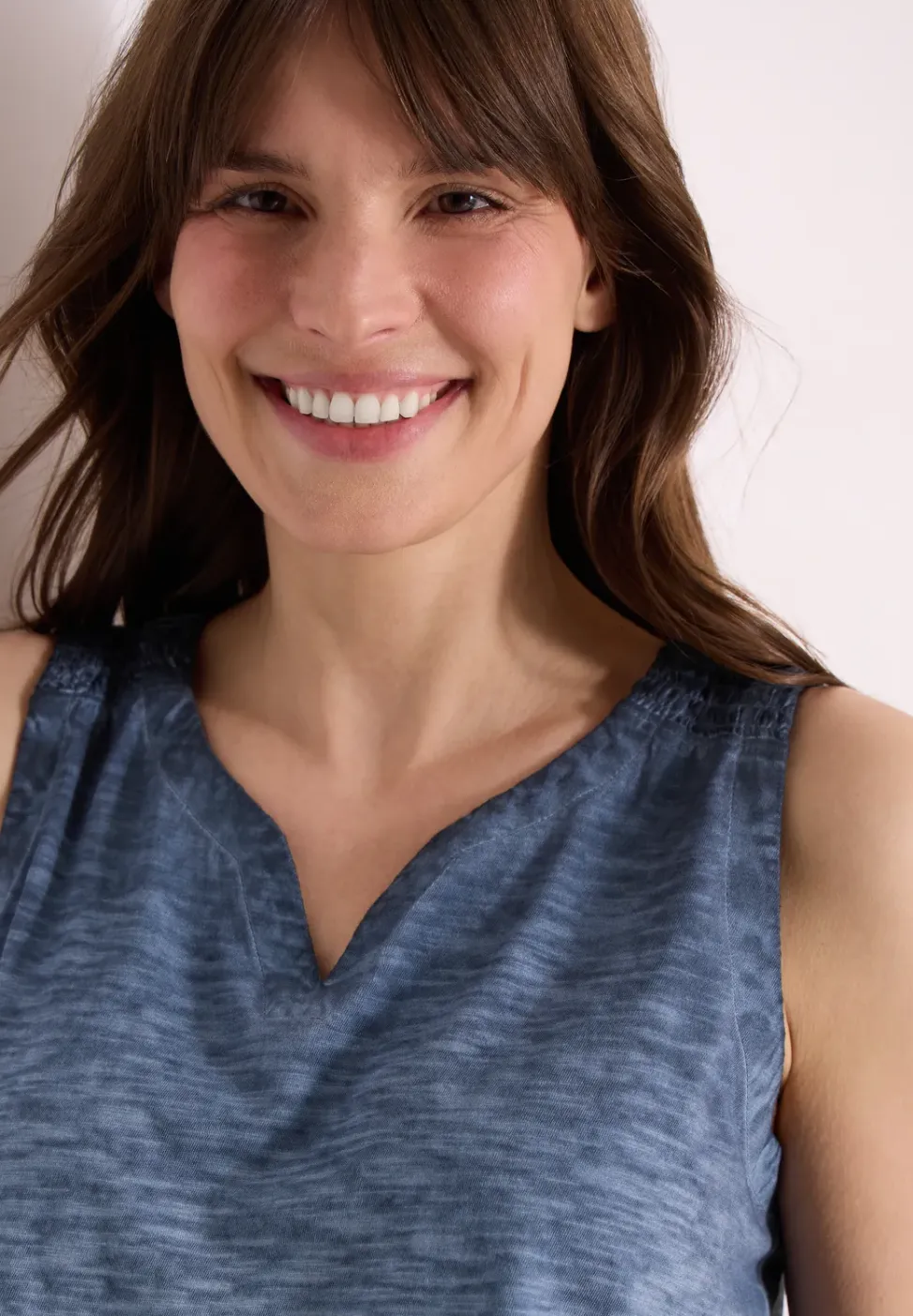 Gekleurde jersey top