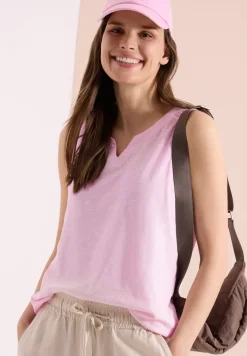 Gekleurde jersey top