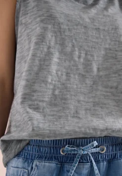 Gekleurde jersey top
