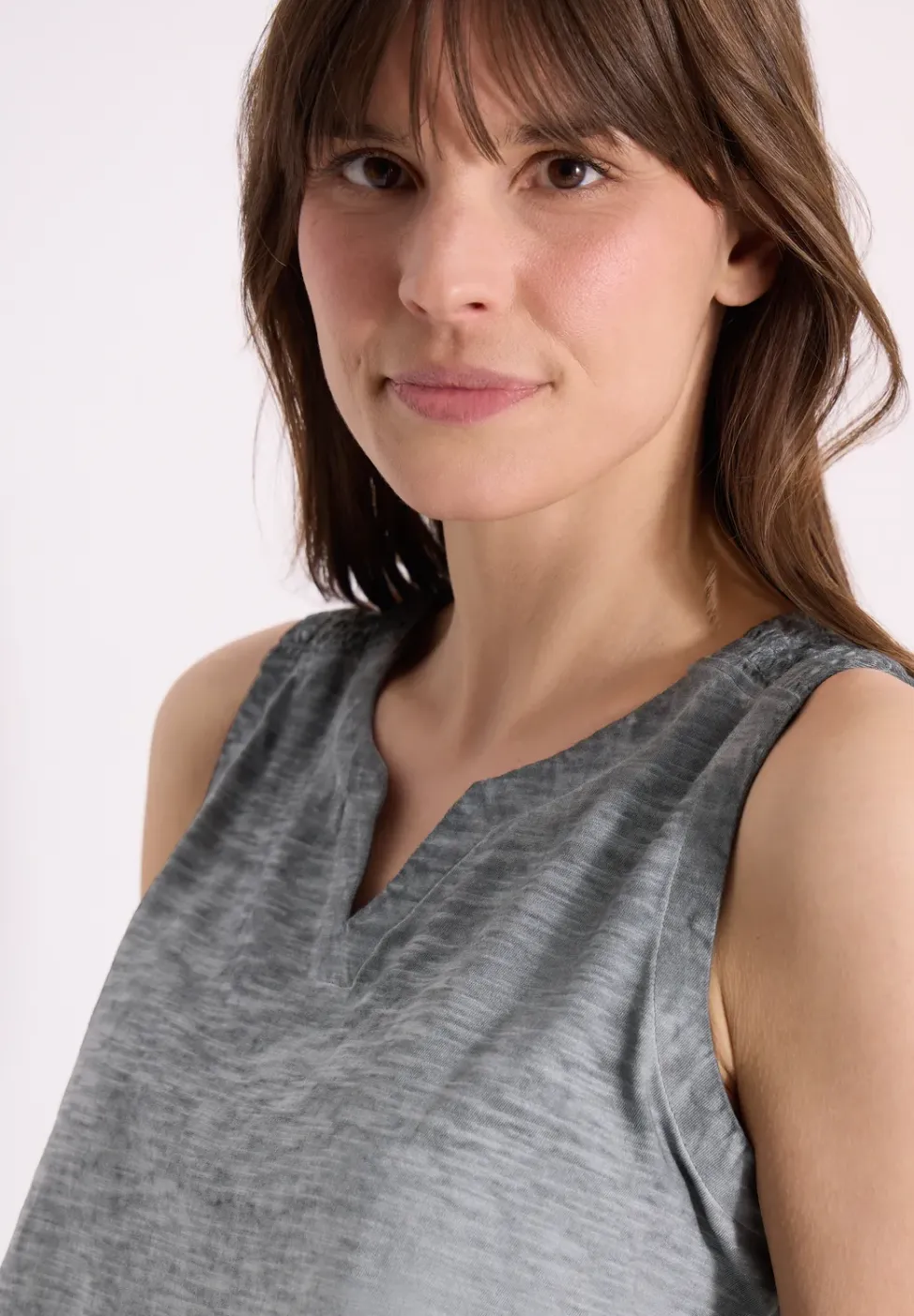 Gekleurde jersey top