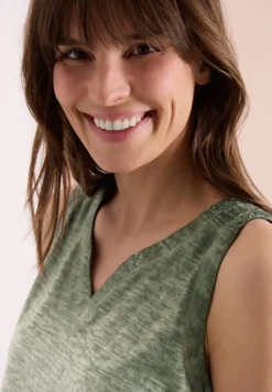 Gekleurde jersey top