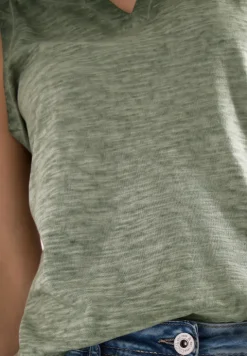 Gekleurde jersey top