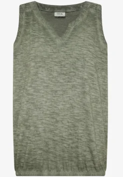 Gekleurde jersey top