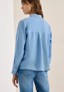 Gekleurde spijkerblouse