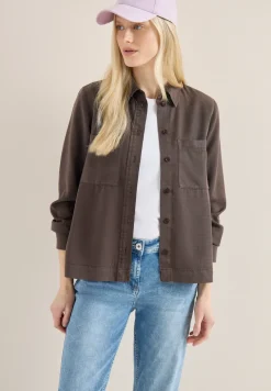 Gekleurde spijkerblouse
