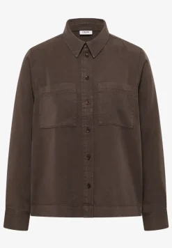 Gekleurde spijkerblouse