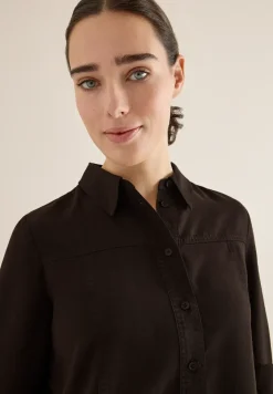 Gekleurd Lyocell overhemd blouse