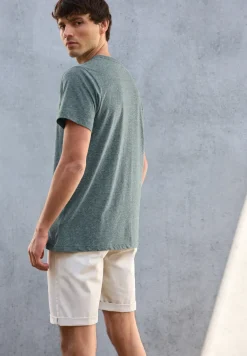 Gemêleerd Henley Shirt