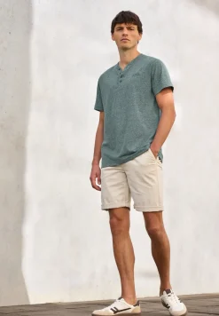 Gemêleerd Henley Shirt