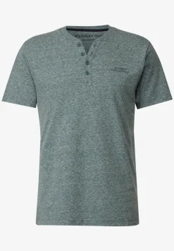 Gemêleerd Henley Shirt