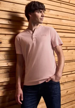 Gemêleerd Henley Shirt