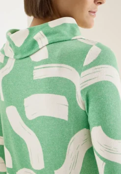 Gemêleerd shirt met patroon