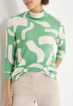 Gemêleerd shirt met patroon
