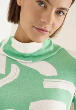 Gemêleerd shirt met patroon