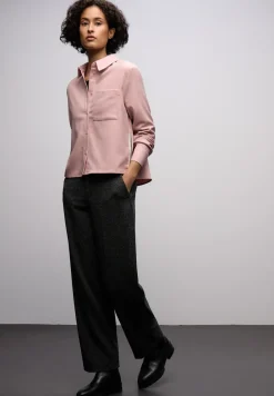 Gemêleerde blouse met tape