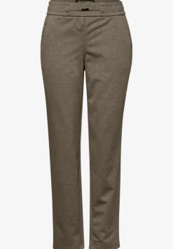 Gemêleerde broek met detail