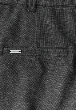 Gemêleerde broek met rechte leg