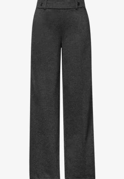 Gemêleerde broek met rechte leg