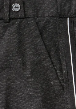 Gemêleerde broek met rechte leg