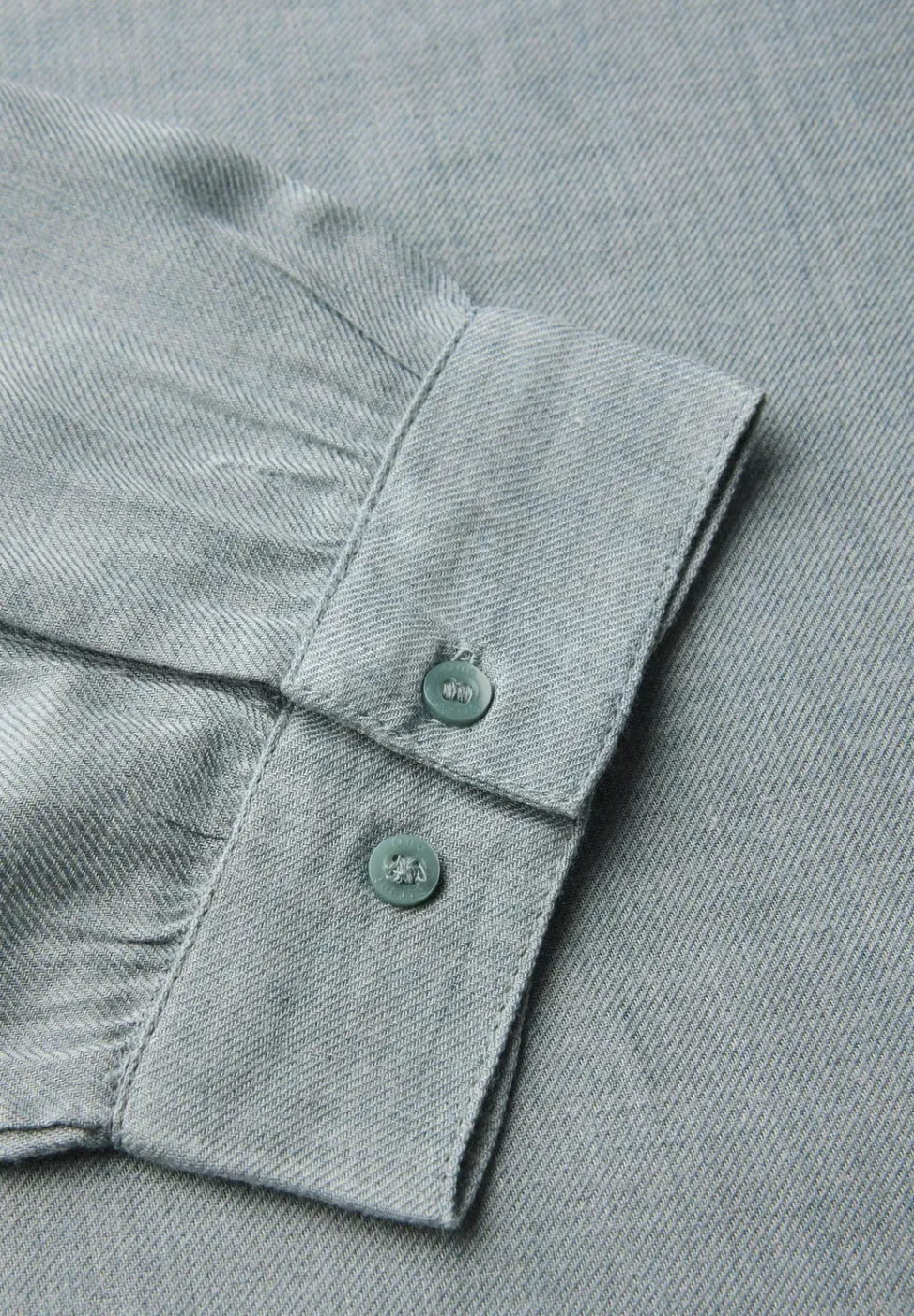 Gemêleerde blouse met ronde hals