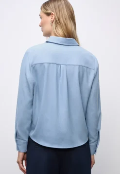 Gemêleerde blouse met tape