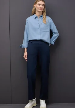 Gemêleerde blouse met tape