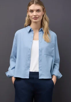Gemêleerde blouse met tape