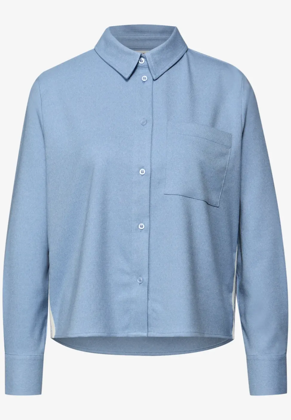 Gemêleerde blouse met tape