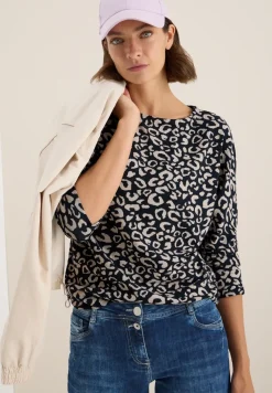 Gemêleerd jacquard shirt