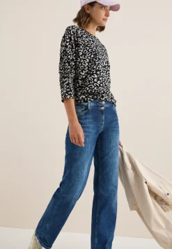 Gemêleerd jacquard shirt