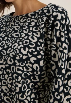 Gemêleerd jacquard shirt