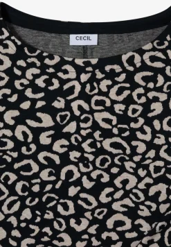 Gemêleerd jacquard shirt