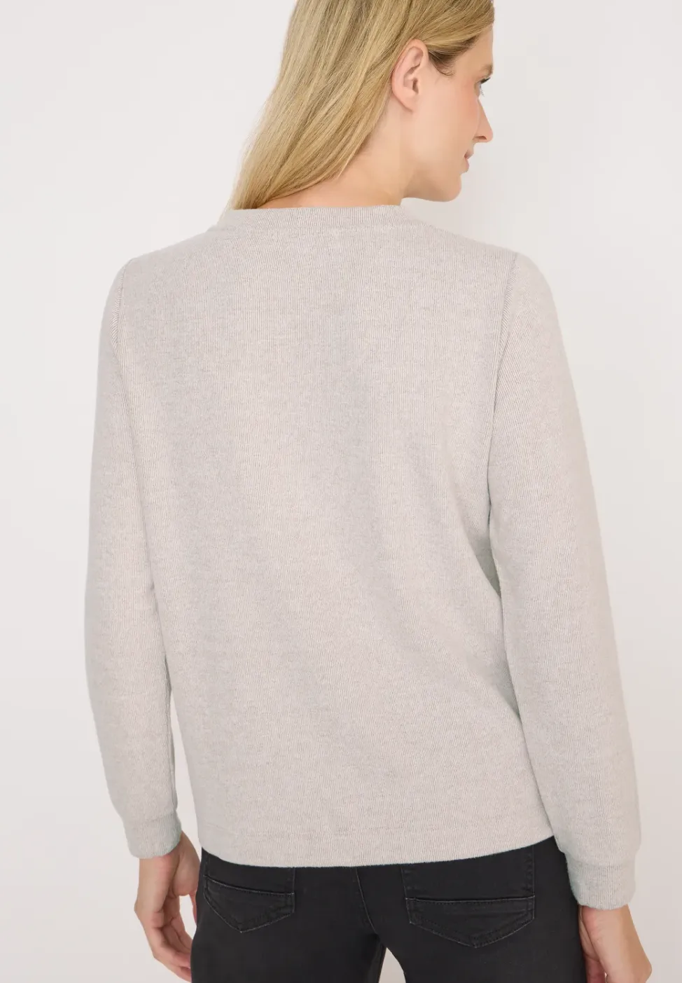 Gemêleerd shirt met knopen