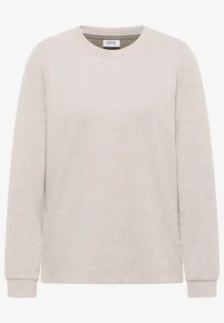 Gemêleerd shirt met knopen