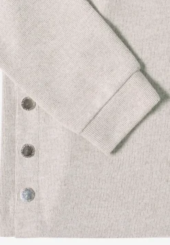 Gemêleerd shirt met knopen
