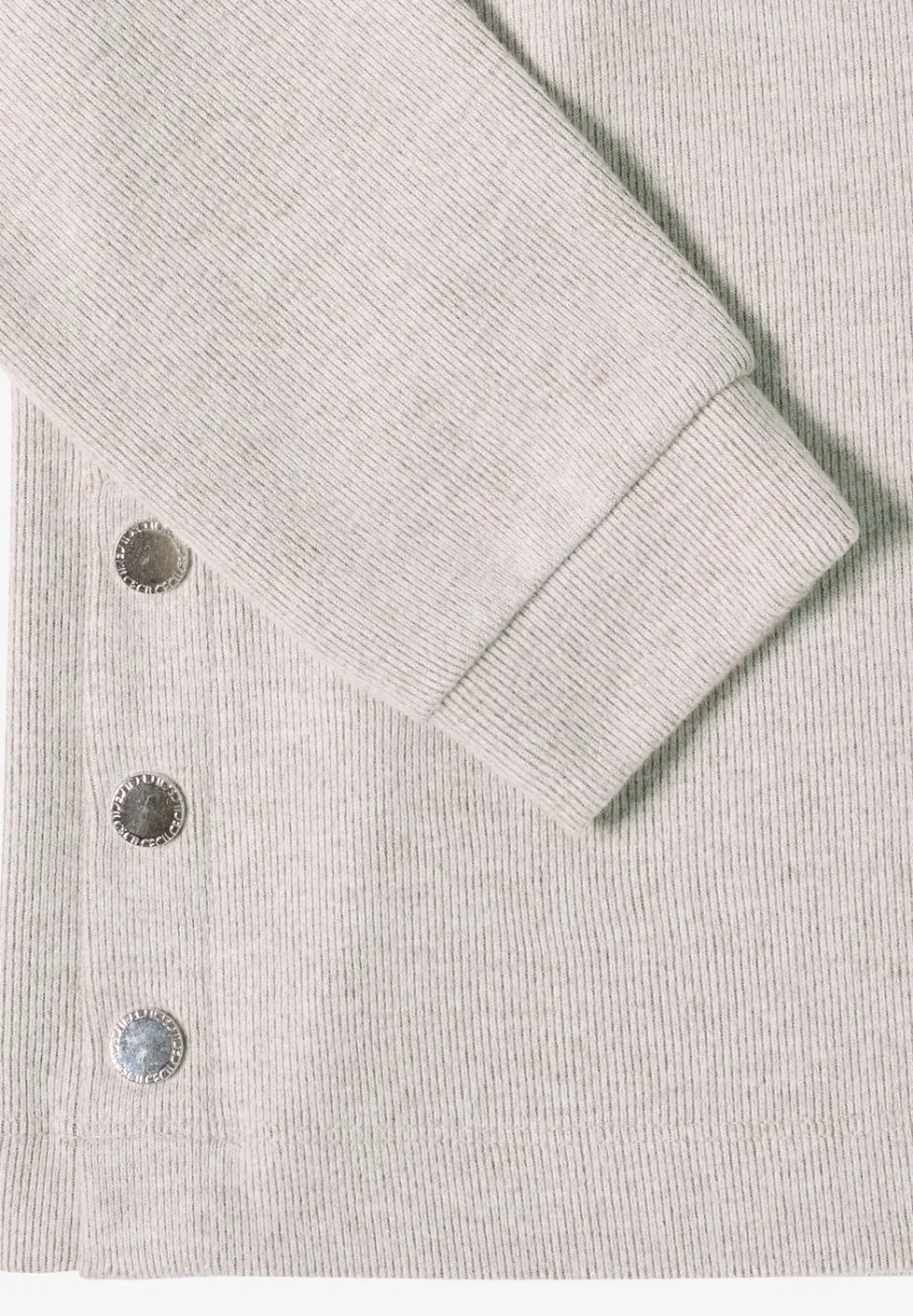 Gemêleerd shirt met knopen