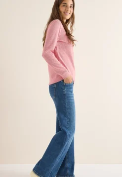 Gemêleerd shirt met knopen