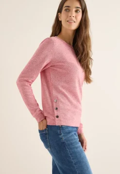 Gemêleerd shirt met knopen