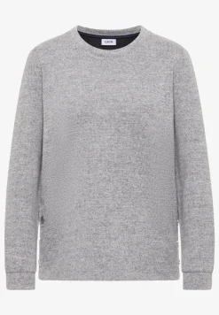 Gemêleerd shirt met knopen