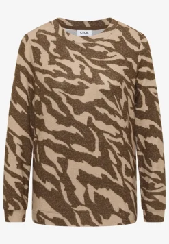 Gemêleerd shirt met patroon