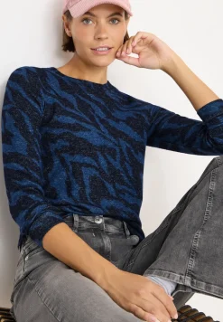 Gemêleerd shirt met patroon