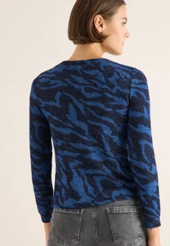 Gemêleerd shirt met patroon