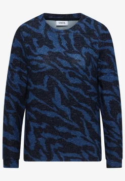 Gemêleerd shirt met patroon
