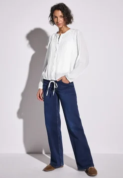 Gerimpelde blouse met rimpels