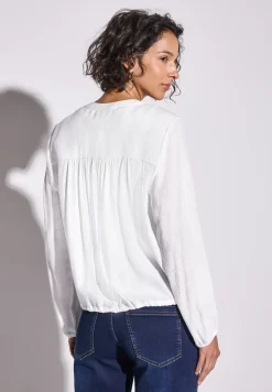 Gerimpelde blouse met rimpels