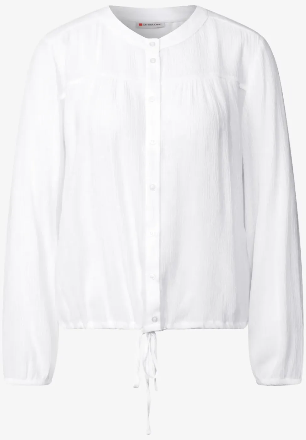 Gerimpelde blouse met rimpels