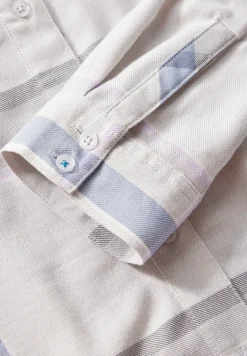 Geruite blouse